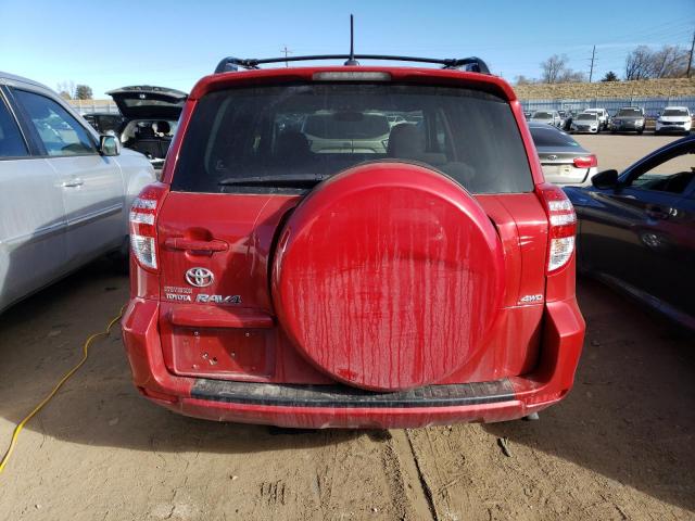 JTMBF4DV1AD027402 - 2010 TOYOTA RAV4 RED photo 6