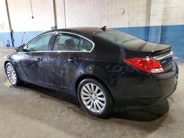 2G4GN5EC7B9179674 - 2011 BUICK REGAL CXL BLACK photo 2