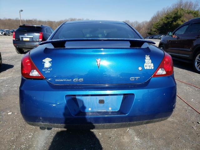 1G2ZH178364242790 - 2006 PONTIAC G6 GT BLUE photo 6