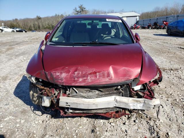 2HGFA16539H333433 - 2009 HONDA CIVIC LX BURGUNDY photo 5