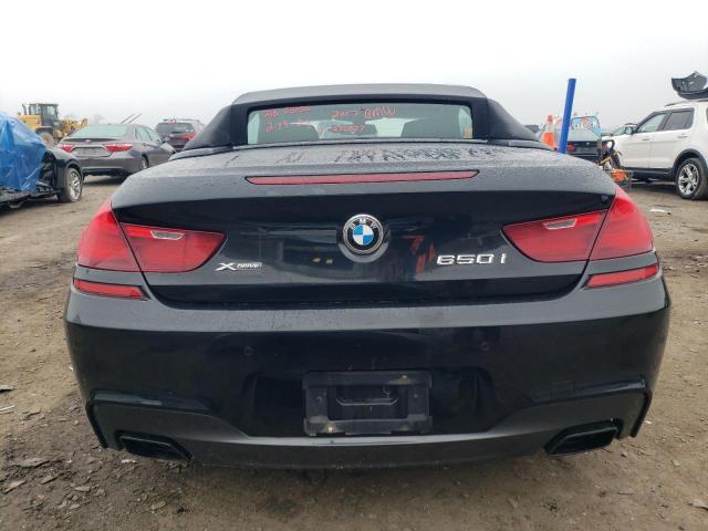 WBA6F7C57HG232037 - 2017 BMW 650 XI BLACK photo 6