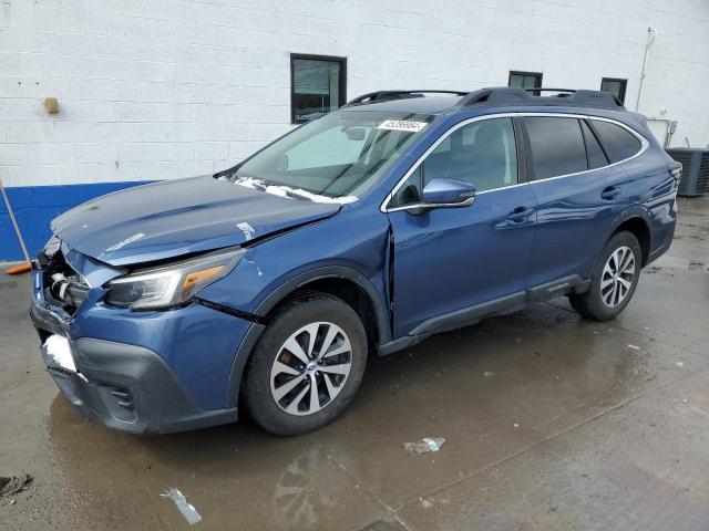 4S4BTACC6L3254886 - 2020 SUBARU OUTBACK PREMIUM BLUE photo 1