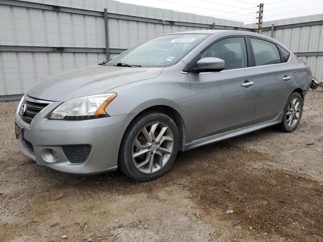 3N1AB7APXDL619977 - 2013 NISSAN SENTRA S GRAY photo 1