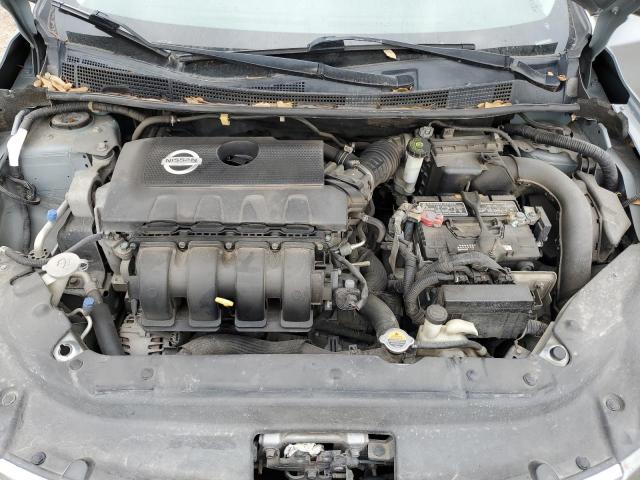 3N1AB7APXDL619977 - 2013 NISSAN SENTRA S GRAY photo 11