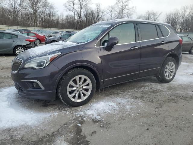 LRBFXBSA9HD112175 - 2017 BUICK ENVISION ESSENCE Բորդո լուսանկար 1