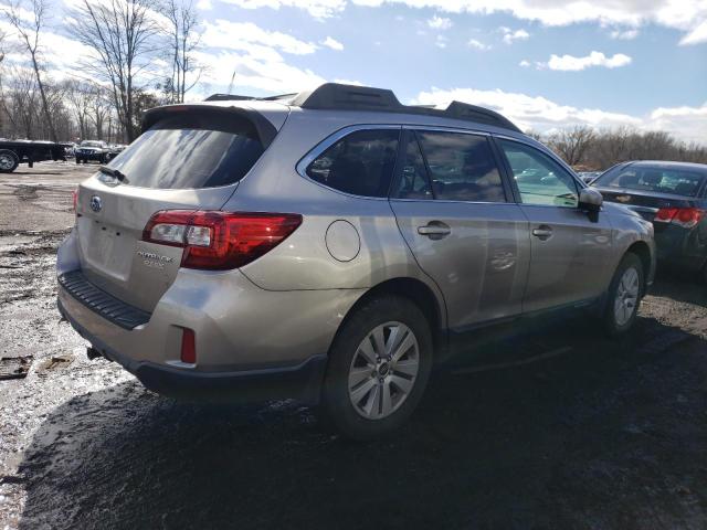 4S4BSADC1F3265140 - 2015 SUBARU OUTBACK 2.5I PREMIUM TAN photo 3