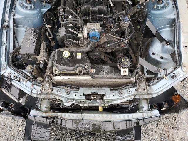 1ZVFT80N555153542 - 2005 FORD MUSTANG BLUE photo 11
