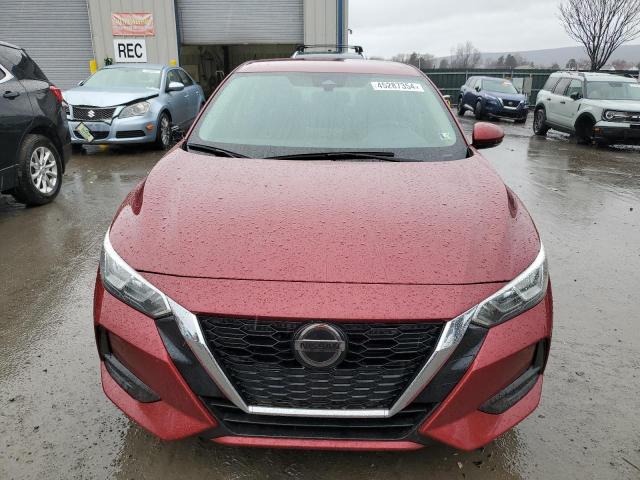 3N1AB8CV9LY294628 - 2020 NISSAN SENTRA SV RED photo 5