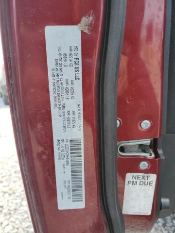 2C3CDXHG9HH549302 - 2017 DODGE CHARGER SXT MAROON photo 13