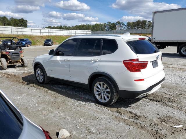 5UXWX9C51G0D74274 - 2016 BMW X3 XDRIVE28I WHITE photo 2