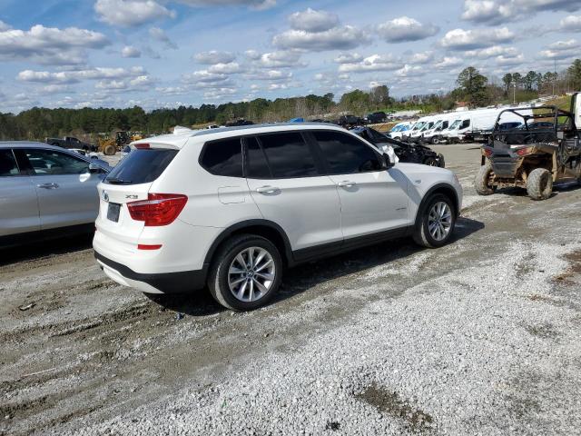 5UXWX9C51G0D74274 - 2016 BMW X3 XDRIVE28I WHITE photo 3