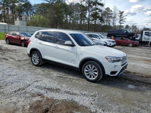 5UXWX9C51G0D74274 - 2016 BMW X3 XDRIVE28I WHITE photo 4