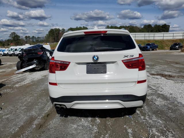 5UXWX9C51G0D74274 - 2016 BMW X3 XDRIVE28I WHITE photo 6