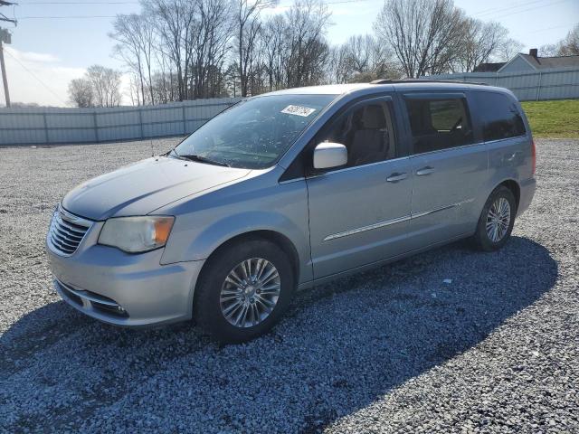 2C4RC1BG7ER460185 - 2014 CHRYSLER TOWN & COU TOURING SILVER photo 1