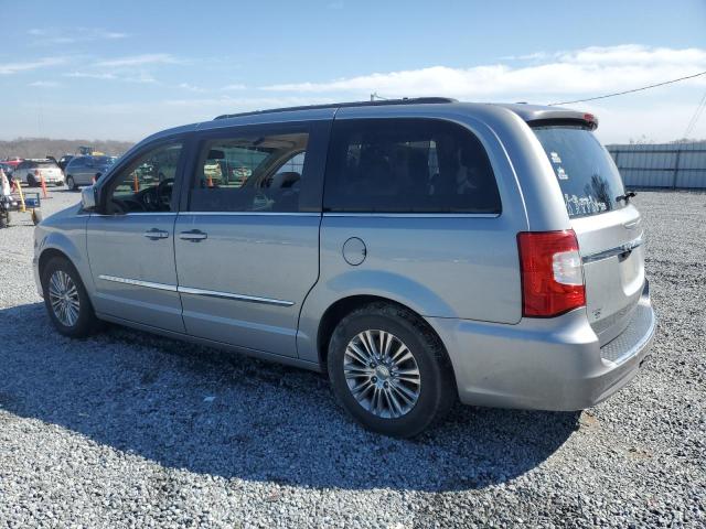 2C4RC1BG7ER460185 - 2014 CHRYSLER TOWN & COU TOURING SILVER photo 2