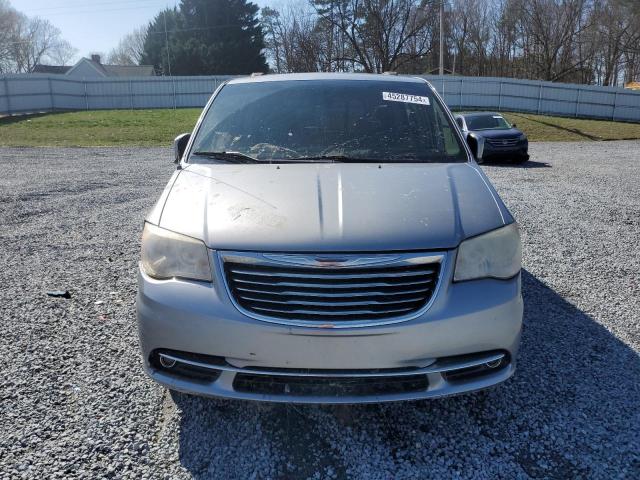 2C4RC1BG7ER460185 - 2014 CHRYSLER TOWN & COU TOURING SILVER photo 5