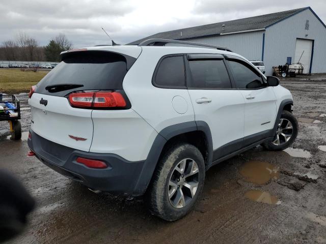 1C4PJMBS0EW121679 - 2014 JEEP CHEROKEE TRAILHAWK 白色 照片 3