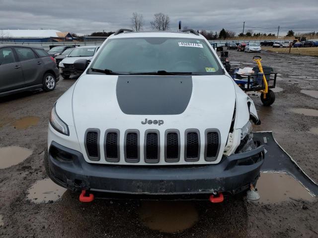 1C4PJMBS0EW121679 - 2014 JEEP CHEROKEE TRAILHAWK 白色 照片 5