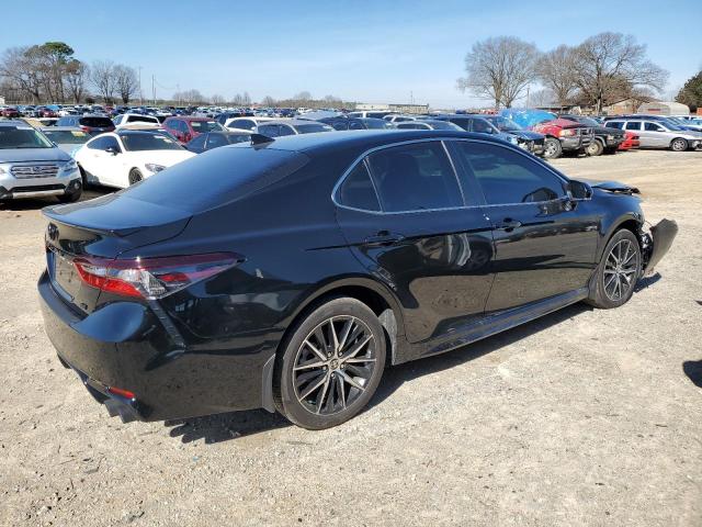 4T1G11AK3PU805488 - 2023 TOYOTA CAMRY SE NIGHT SHADE BLACK photo 3