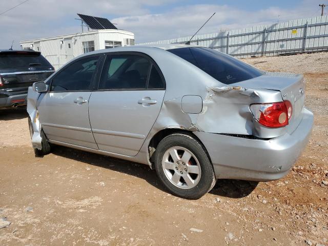 2T1BR32E25C393442 - 2005 TOYOTA COROLLA CE SILVER photo 2