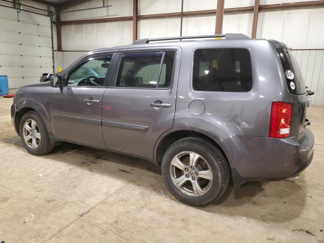 5FNYF4H57EB026631 - 2014 HONDA PILOT EXL GRAY photo 2