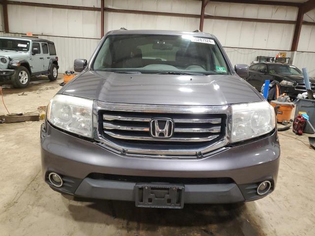 5FNYF4H57EB026631 - 2014 HONDA PILOT EXL GRAY photo 5