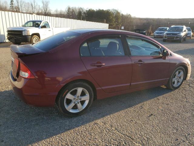 19XFA1F63BE013750 - 2011 HONDA CIVIC LX-S მუქწითელი ფოტო 3