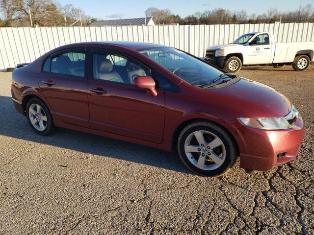 19XFA1F63BE013750 - 2011 HONDA CIVIC LX-S მუქწითელი ფოტო 4