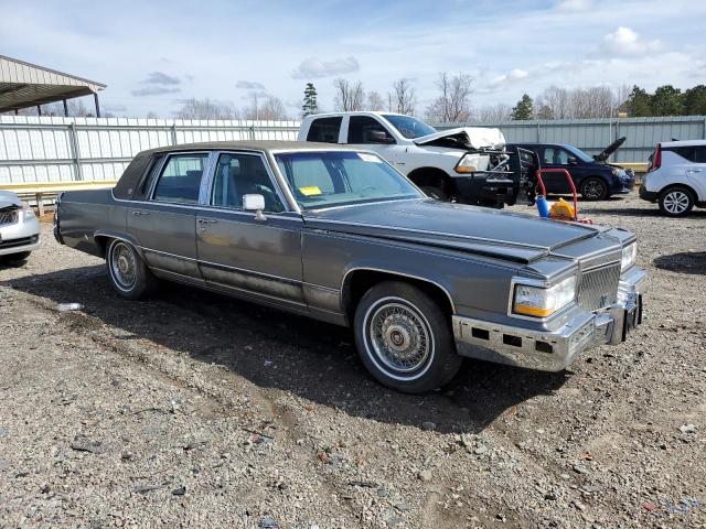 1G6DW54Y2LR701106 - 1990 CADILLAC BROUGHAM GRAY photo 4