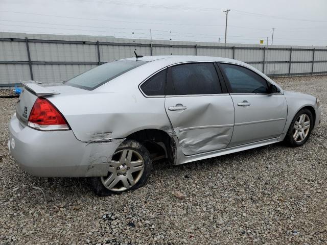 2G1WB5EK7A1229320 - 2010 CHEVROLET IMPALA LT SILVER photo 3