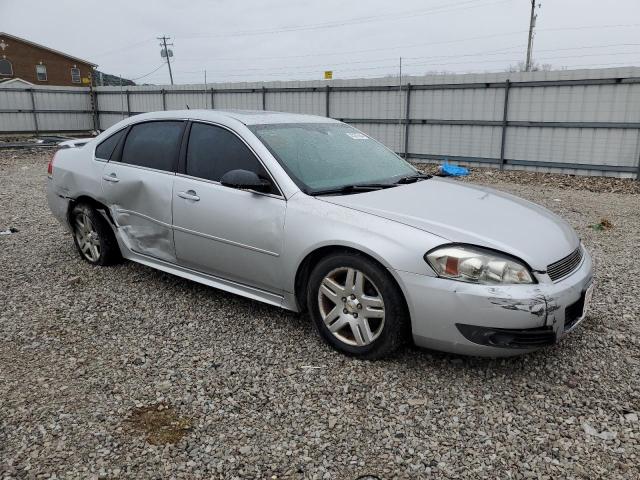 2G1WB5EK7A1229320 - 2010 CHEVROLET IMPALA LT SILVER photo 4