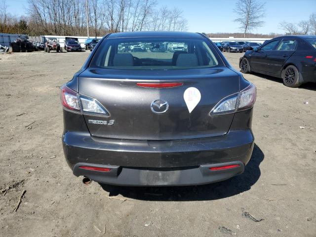 JM1BL1SG6A1260950 - 2010 MAZDA 3 I GRAY photo 6