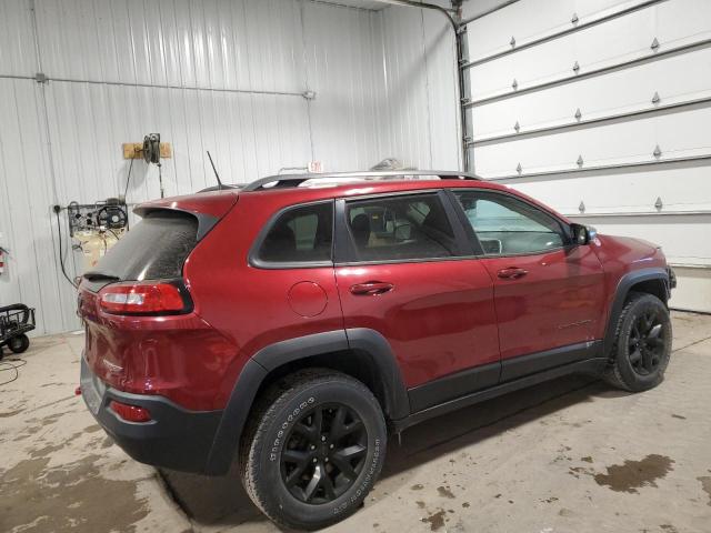 1C4PJMBS5HD224239 - 2017 JEEP CHEROKEE TRAILHAWK RED photo 3