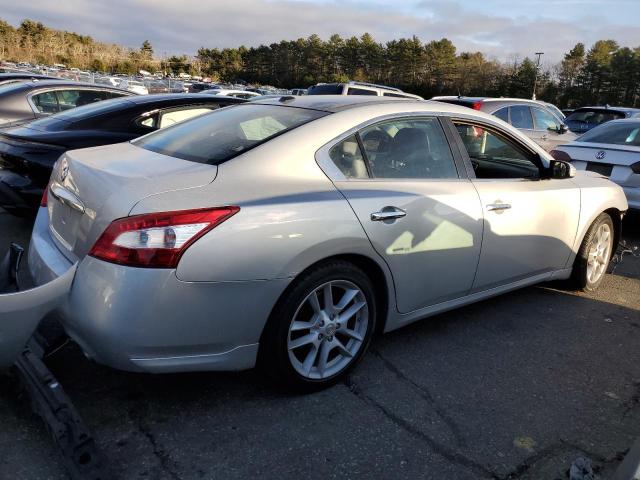 1N4AA51E49C811231 - 2009 NISSAN MAXIMA S SILVER photo 3