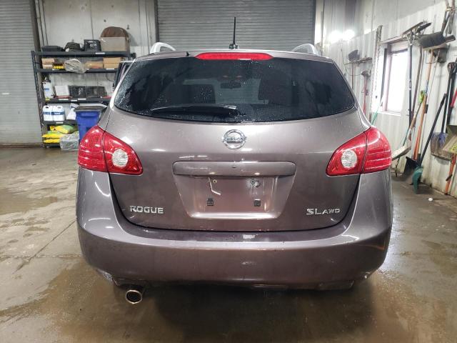 JN8AS58VX8W112944 - 2008 NISSAN ROGUE S GRAY photo 6