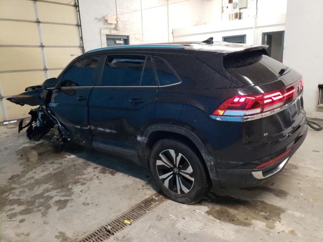 1V2LE2CA9RC248451 - 2024 VOLKSWAGEN ATLAS CROS SE BLACK photo 2