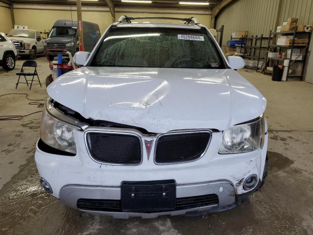 2CKDL63F766027149 - 2006 PONTIAC TORRENT WHITE photo 5