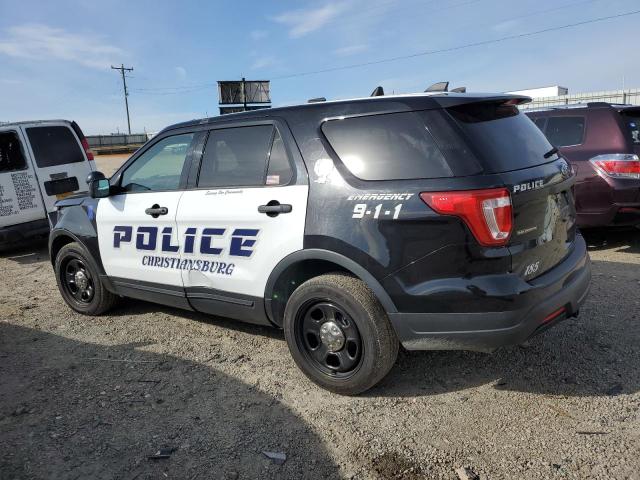 1FM5K8AR0JGB47225 - 2018 FORD EXPLORER POLICE INTERCEPTOR BLACK photo 2