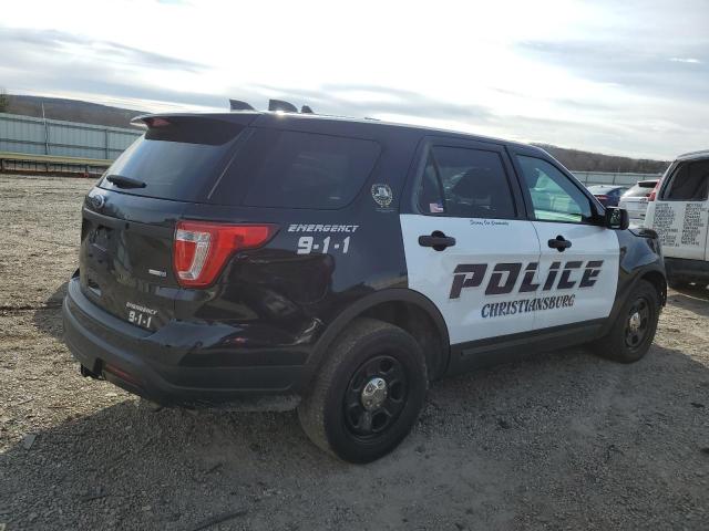1FM5K8AR0JGB47225 - 2018 FORD EXPLORER POLICE INTERCEPTOR Qara foto 3