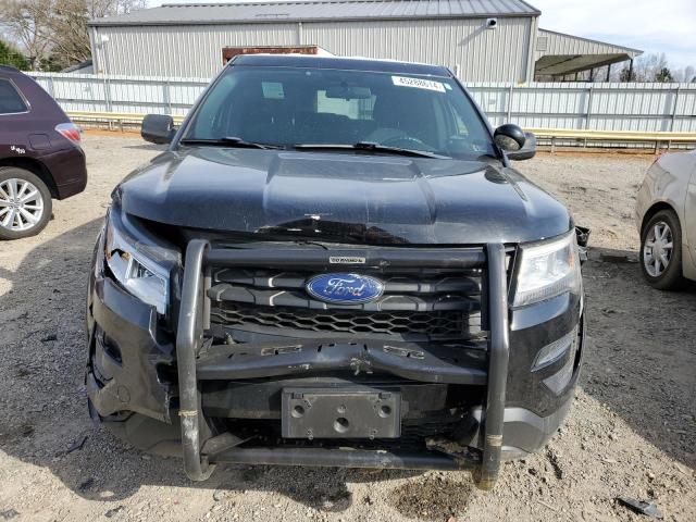 1FM5K8AR0JGB47225 - 2018 FORD EXPLORER POLICE INTERCEPTOR BLACK photo 5