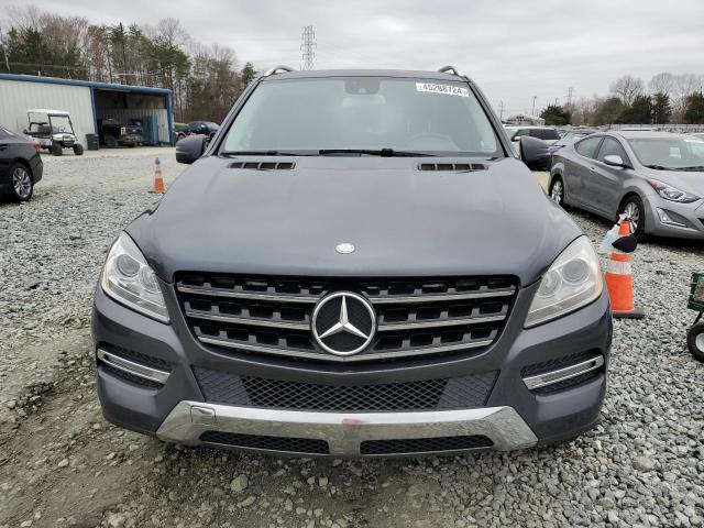 4JGDA5HB3EA368882 - 2014 MERCEDES-BENZ ML 350 4MATIC BLUE photo 5