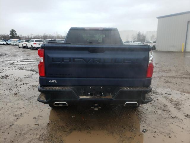 1GCPYFED9MZ296188 - 2021 CHEVROLET SILVERADO K1500 LT TRAIL BOSS BLUE photo 6