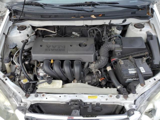 1NXBR32E86Z627129 - 2006 TOYOTA COROLLA CE WHITE photo 11