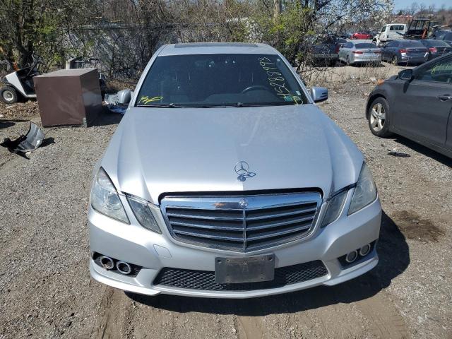 WDDHF8HBXAA072959 - 2010 MERCEDES-BENZ E 350 4MATIC SILVER photo 5