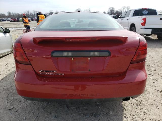 2G2WP552181164097 - 2008 PONTIAC GRAND PRIX 红色 照片 6