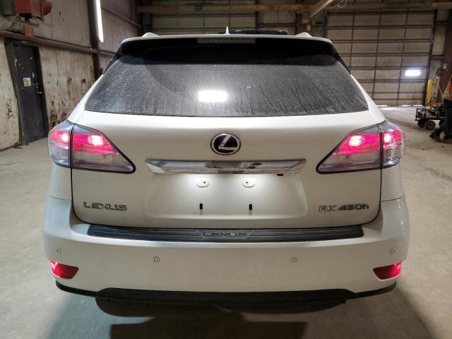 JTJBC1BA6A2028223 - 2010 LEXUS RX 450 WHITE photo 6