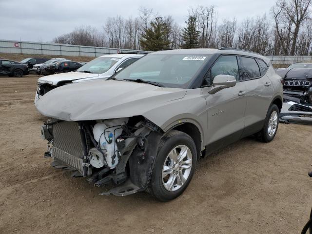 3GNKBHRSXMS572480 - 2021 CHEVROLET BLAZER 2LT TAN photo 1