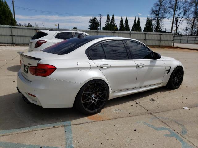 WBS8M9C56J5J79936 - 2018 BMW M3 WHITE photo 3