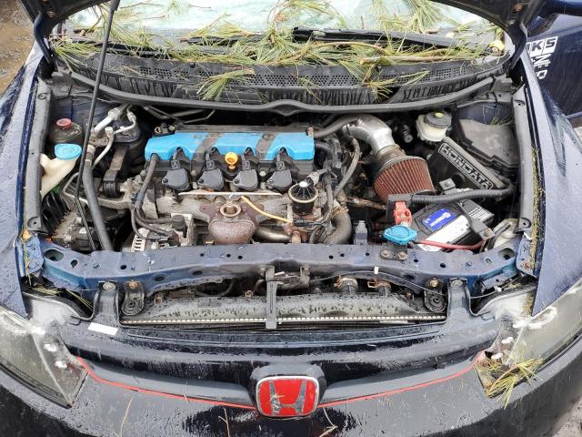 2HGFA16587H512998 - 2007 HONDA CIVIC LX BLUE photo 11