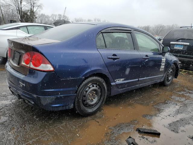 2HGFA16587H512998 - 2007 HONDA CIVIC LX BLUE photo 3